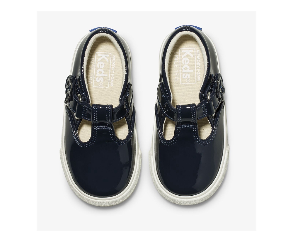 Keds Slip Ons Kinder Navy - Daphne Patent - RZG-608952